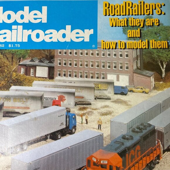 Model Railroader Magazine July 1982 Vol 49 No 87 Train Enthusiast u - Picture 2 of 12